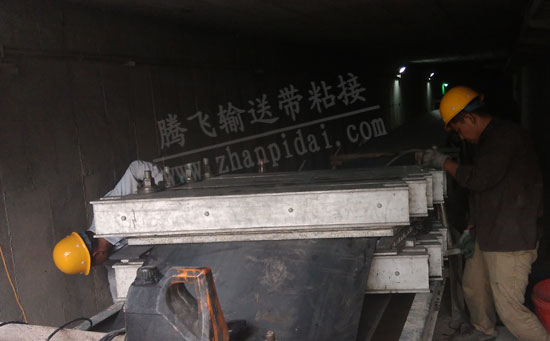 粘接皮带硫化接头温度不准